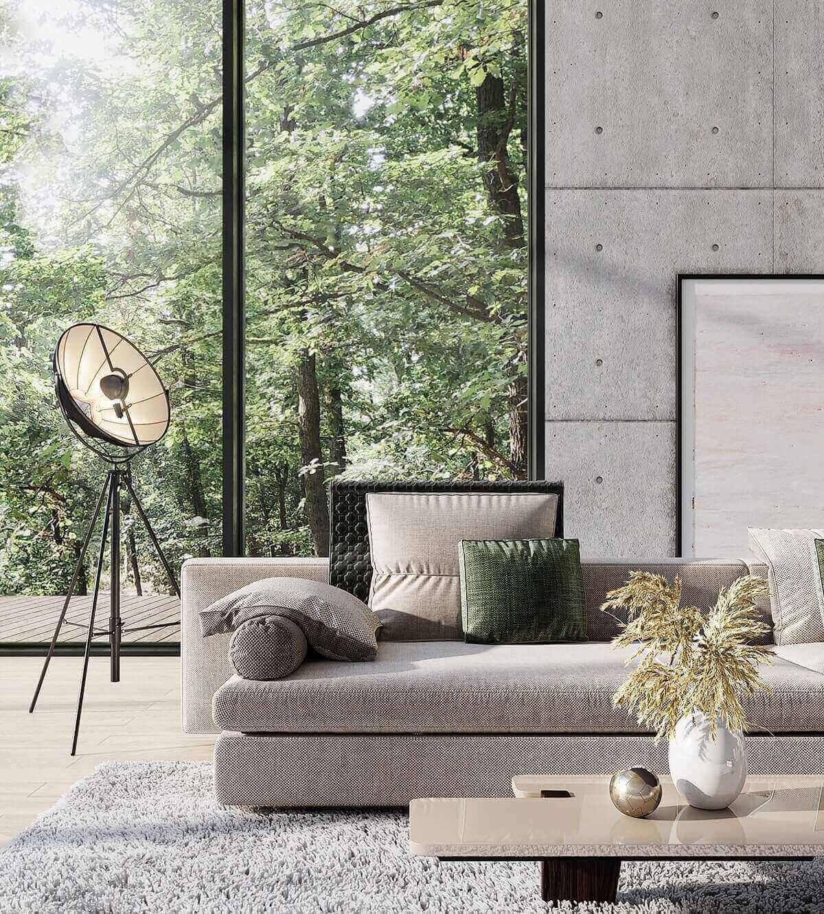 Villa Room Design Indochine Style